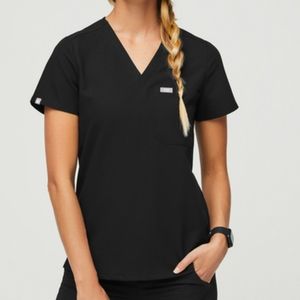 Fig Scrub Top